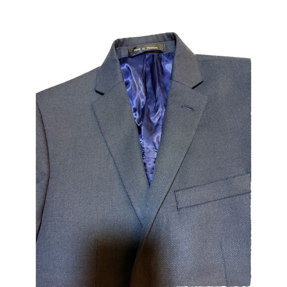 Lauren Ralph Lauren Blazer Boy Dark Blue Button Sport Coat Jacket Size 14R - Picture 3 of 5